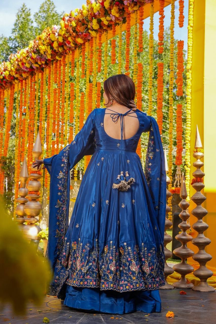 Luxury Floral Anarkali Anarkali Suit