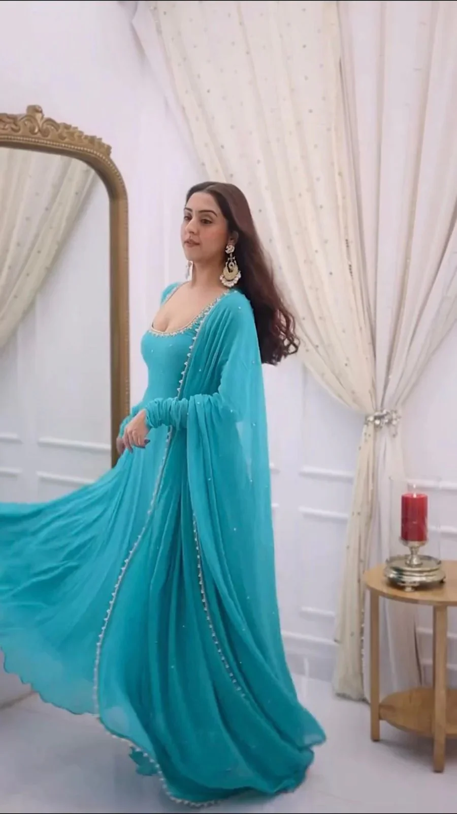 New Partywear With Anarkali Anarkali Suit