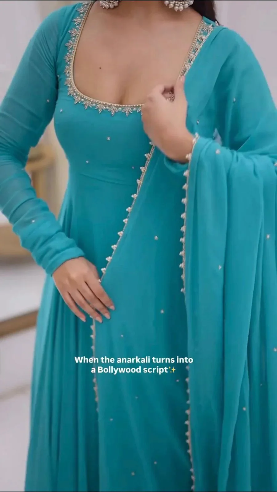 New Partywear With Anarkali Anarkali Suit
